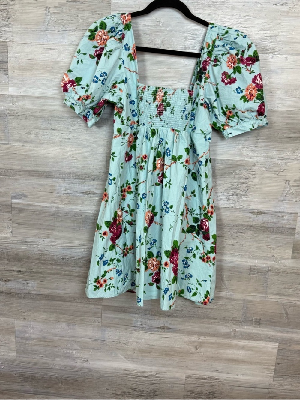Laura Ashley x Urban Outfitters Floral Puff Sleeve Mini Dress - Picture 3 of 11